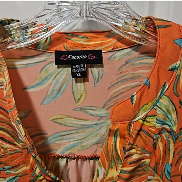 New! Cocomo Comfy Summer Dress SZ XL - Picture 6 of 9